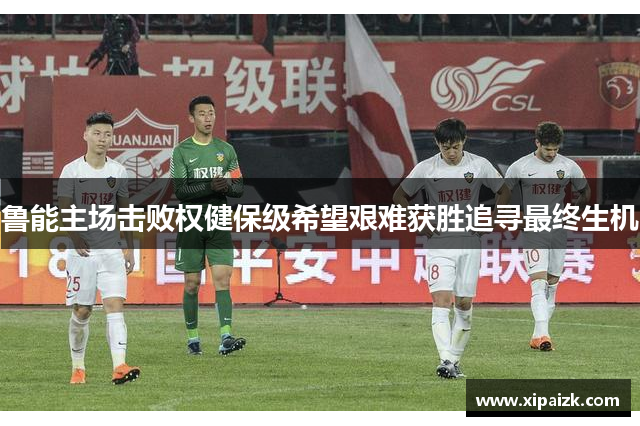 鲁能主场击败权健保级希望艰难获胜追寻最终生机