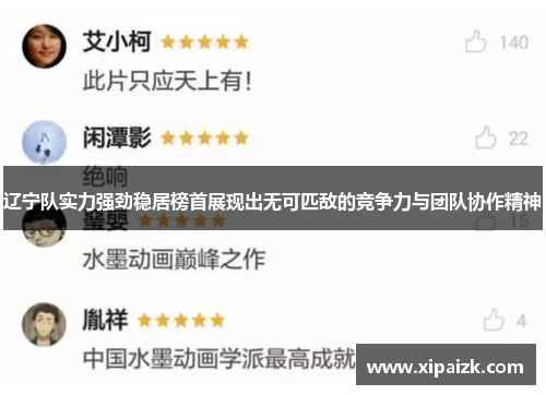 辽宁队实力强劲稳居榜首展现出无可匹敌的竞争力与团队协作精神